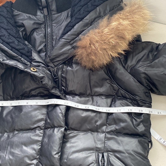 Rudsak MYA WOMEN'S DOWN FEATHER PUFFER JACKET WITH REMOVABLE FUR MEDIUM - Picture 11 of 16